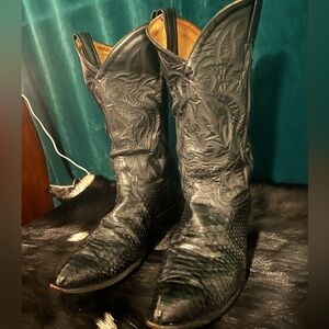 Python Cowboy boots